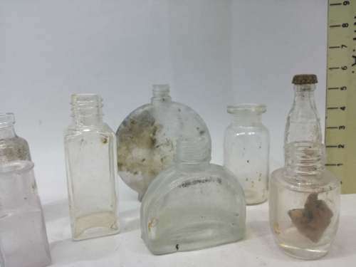 Vintage small bottle collection