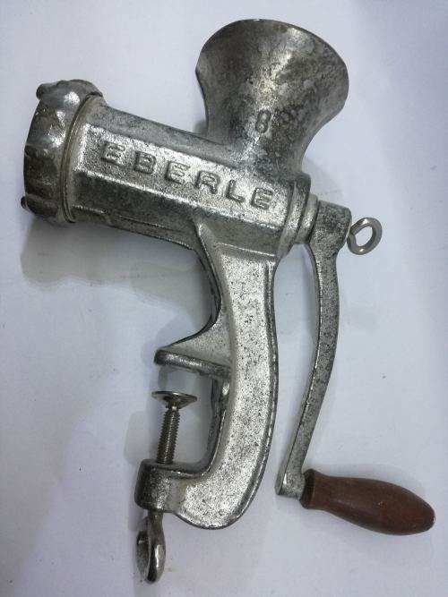 BIG EBERLE MEAT GRINDER MINCER # 8 MADE IN BRAZIL