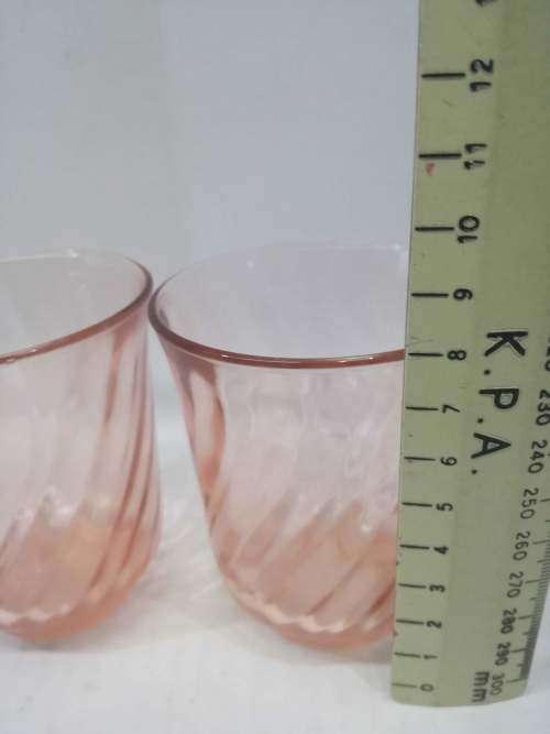Pink glass - France