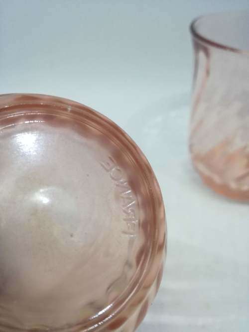 Pink glass - France