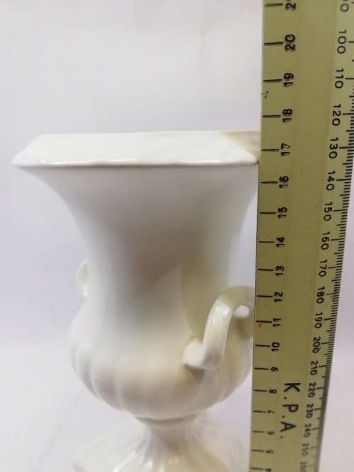Vintage 1950`s Greek Urn Vase shorter and Son Limited Stoke On Trent Pottery