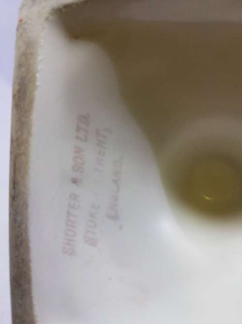 Vintage 1950`s Greek Urn Vase shorter and Son Limited Stoke On Trent Pottery