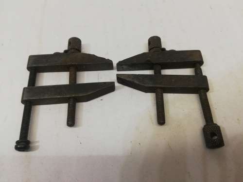 Vintage Moore and Wright Sheffield England engineer clamp set