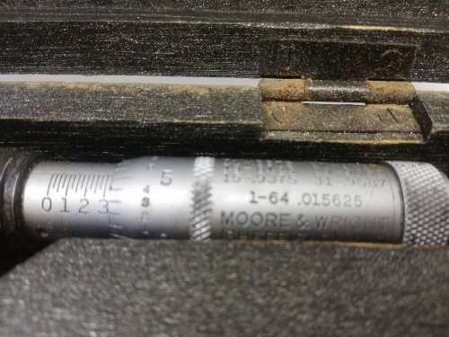 Vintage `Moore & Wright 2-3`  Micrometer - Made In England