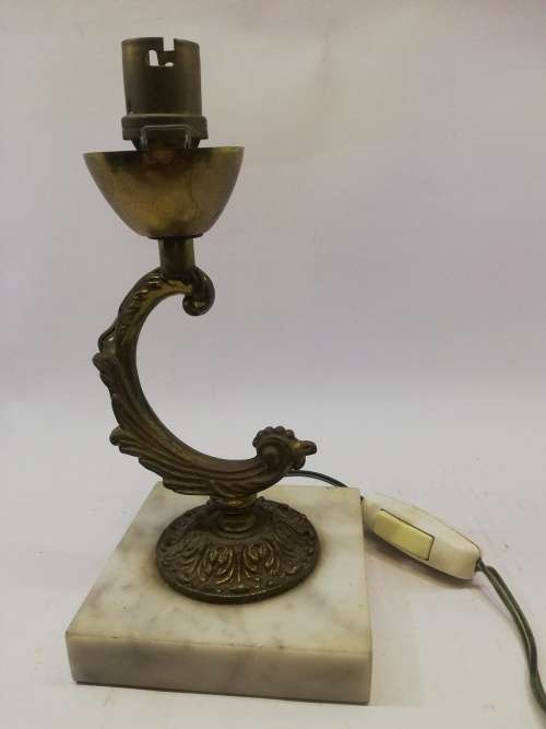 Vintage brass lamp