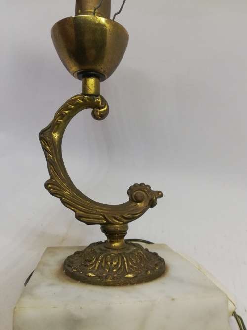 Vintage brass lamp