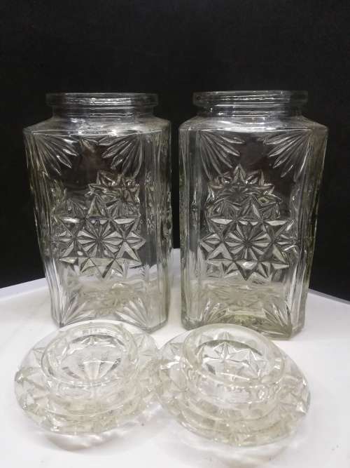 Pretty glass bottles