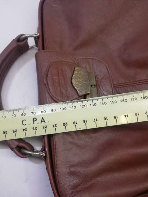 Leather handbag