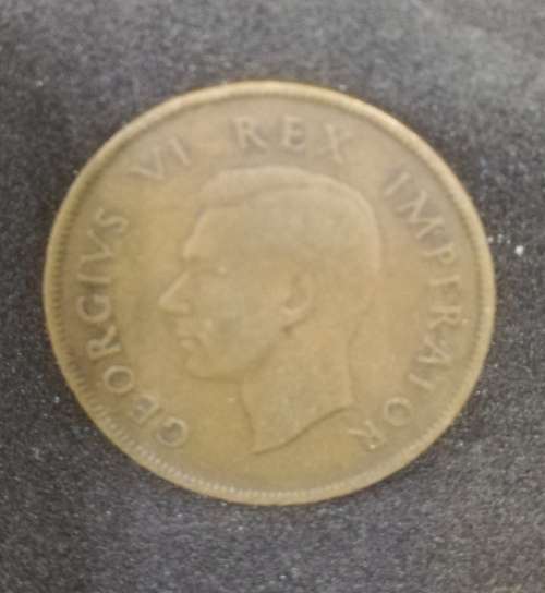 1941 PENNY - (1D) - UNION OF SOUTH AFRICA *** (NO STAR AFTER DATE)