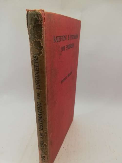 Vintage Ratefixing and Estimating for Engineers Joseph C. Freeman Hardcover