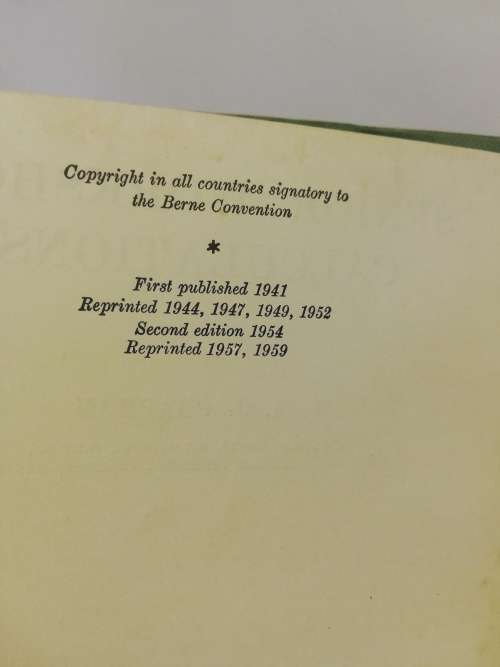 Vintage Senior Workshop Calculations W.A.J. Chapman