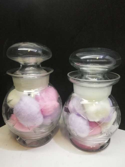 Glass dispenser bottles