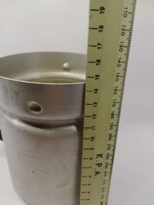 Aluminium jug