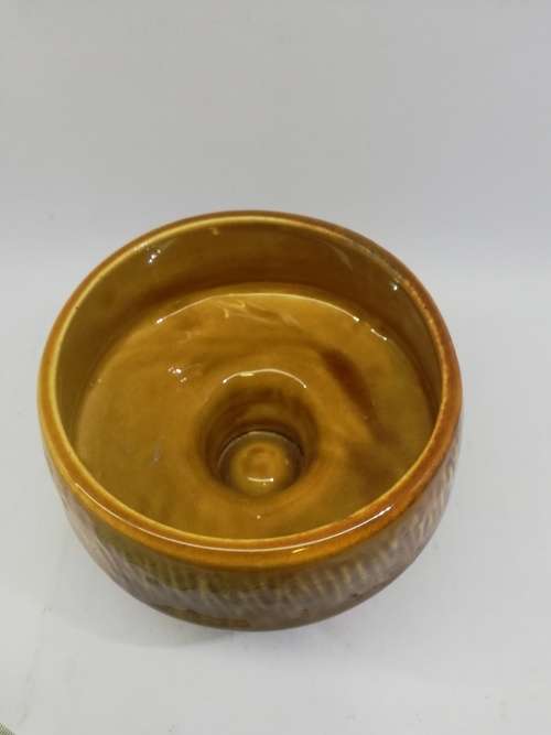 Vintage footed vase