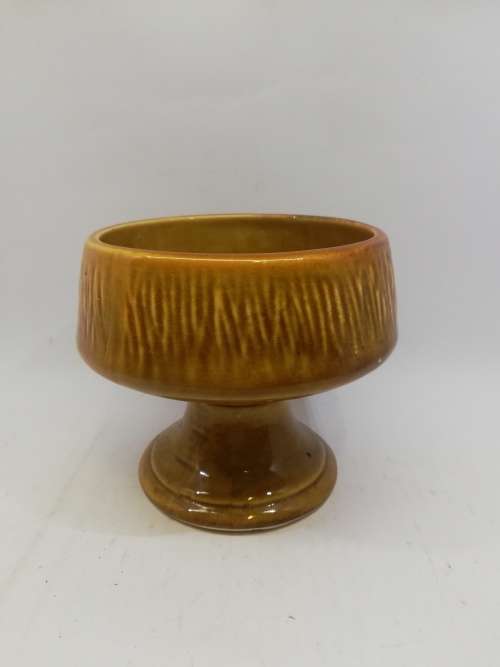 Vintage footed vase