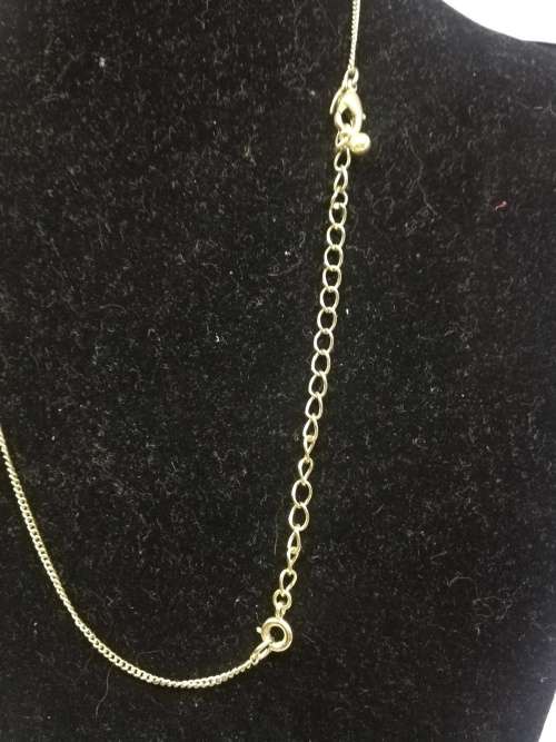 Gold color necklace