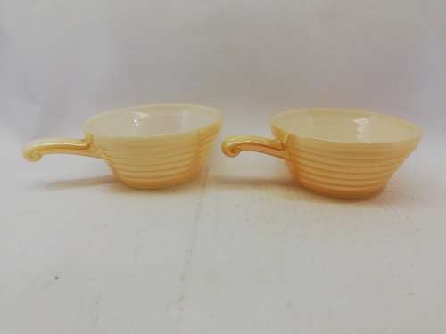 Two Fire King bowls