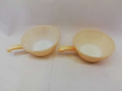 Two Fire King bowls