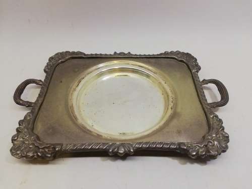 Seranco EPNS B M Mount Butter dish