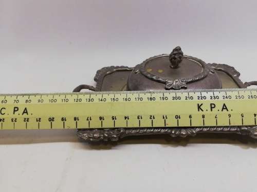 Seranco EPNS B M Mount Butter dish