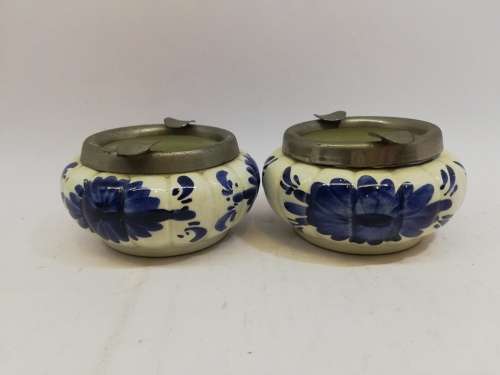 HOLLAND DELFT ASHTRAYS