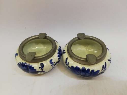 HOLLAND DELFT ASHTRAYS