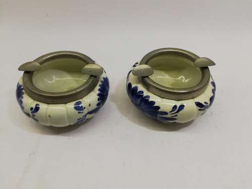 HOLLAND DELFT ASHTRAYS