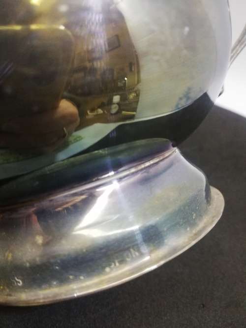 Silver plated sugar pot