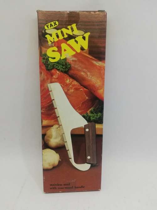 Mini Saw - stainless steel with rosewood handle