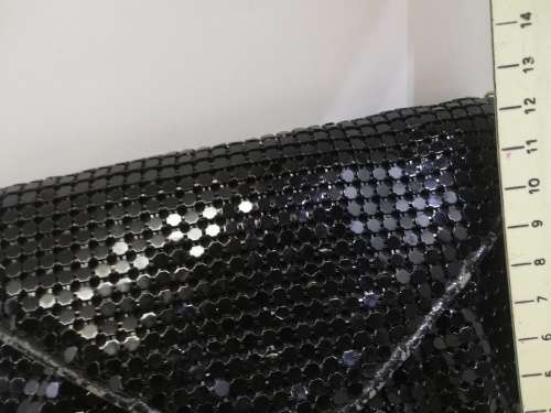 Vintage shimmering metal evening bag