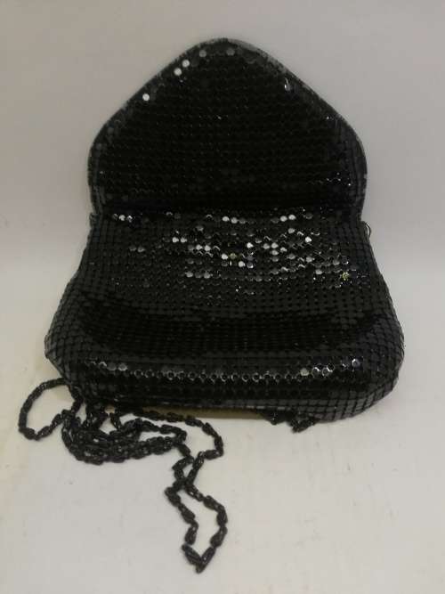 Vintage shimmering metal evening bag