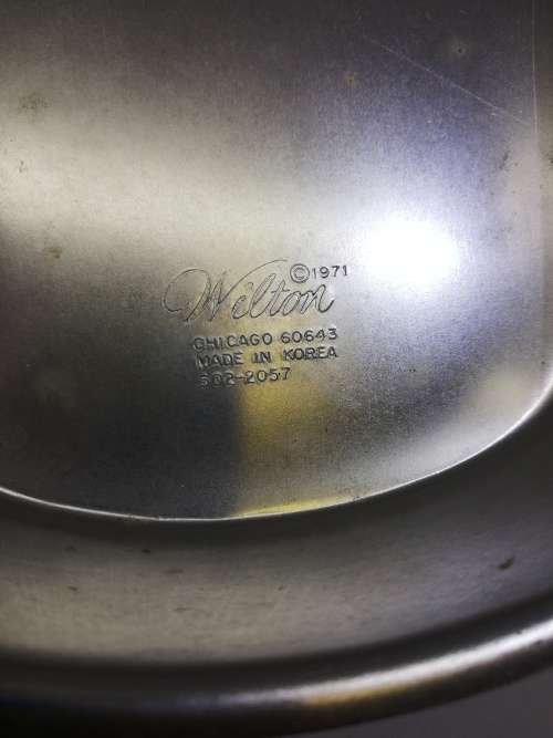 Set of 2 Vintage 1971 Wilton Bell Shape Cake Pans
