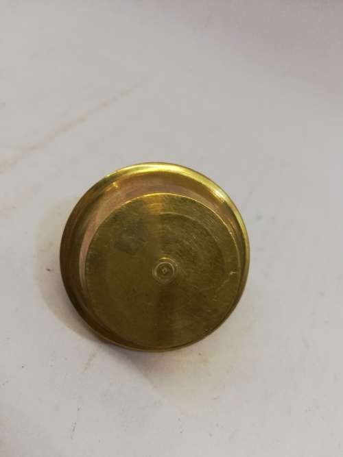 Vintage screw top pill box