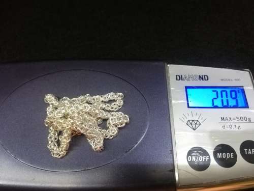Sterling silver chain 20.9g