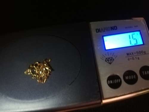 9ct gold bracelet  1.5g