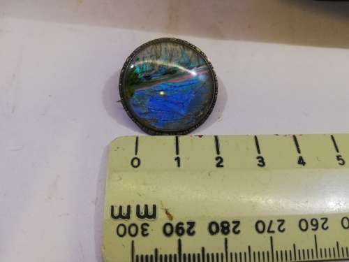 Stunning Thomas L Mott Vintage Silver Brooch