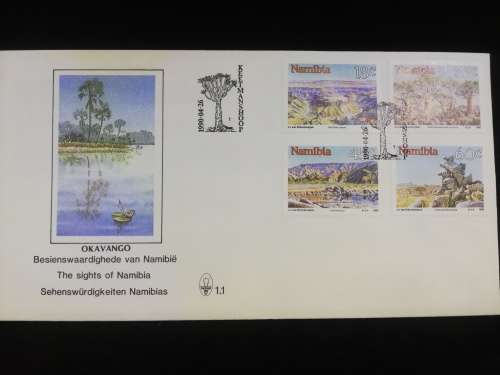 Okavango  - Besienswaardighede van Namibie 1990