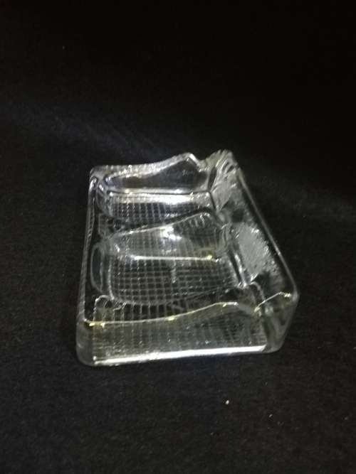 Glass inkwell - made in England