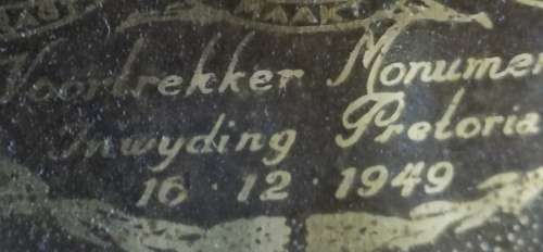 Voortrekker Monument, Inwyding Pretoria 16 - 12- 1949