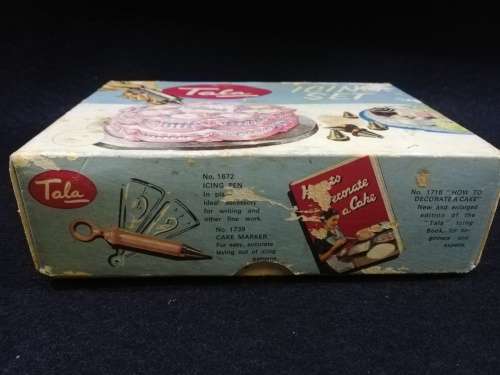 Vintage Tala Icing Set, 1960`s, Original Box Cake Decorating Set