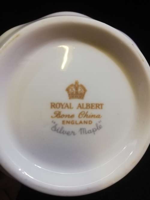 Royal Albert Silver Maple milk jug