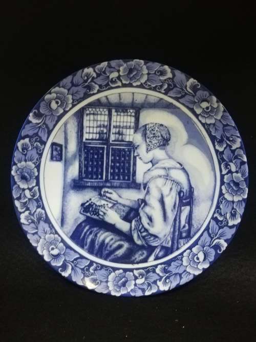 Plate - Special limited Collectors Edition nr 2721 The lace maker