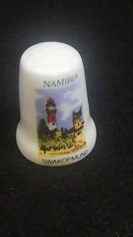 Porcelain thimble Namibia Swakopmund