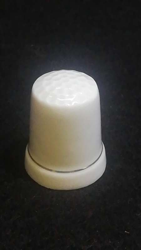 Porcelain thimble Henry Ford museum & Greenfield village
