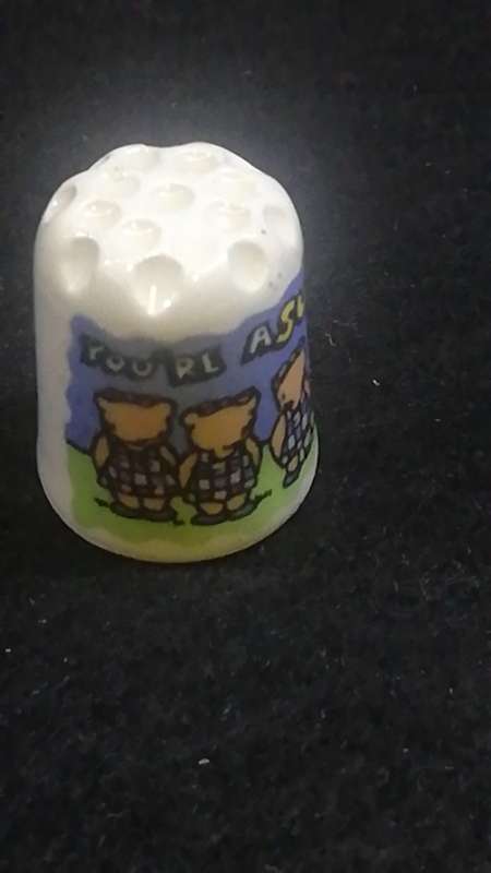 Porcelain thimble You`re a super Daughter