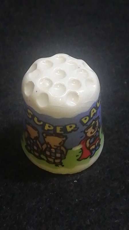 Porcelain thimble You`re a super Daughter