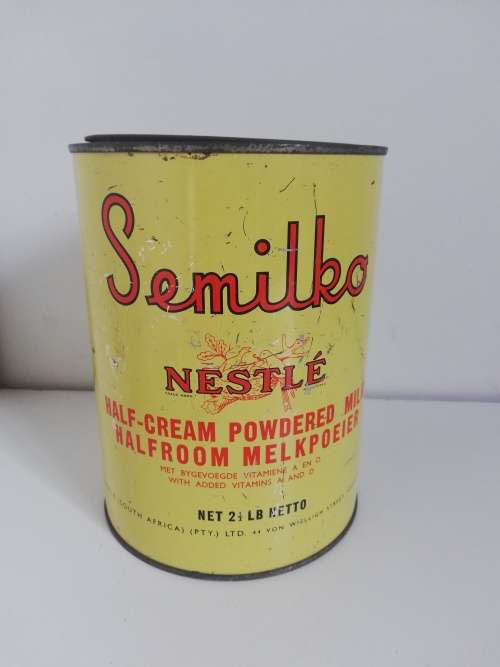 Nestle Semilko halfroom melkpoeier tin 2.5lb