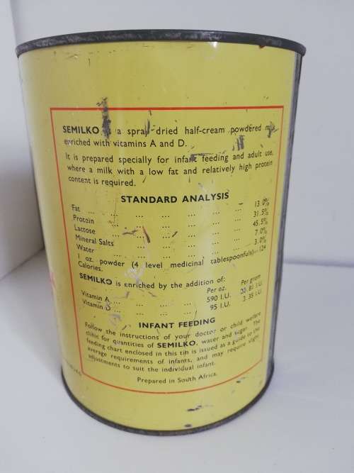 Nestle Semilko halfroom melkpoeier tin 2.5lb