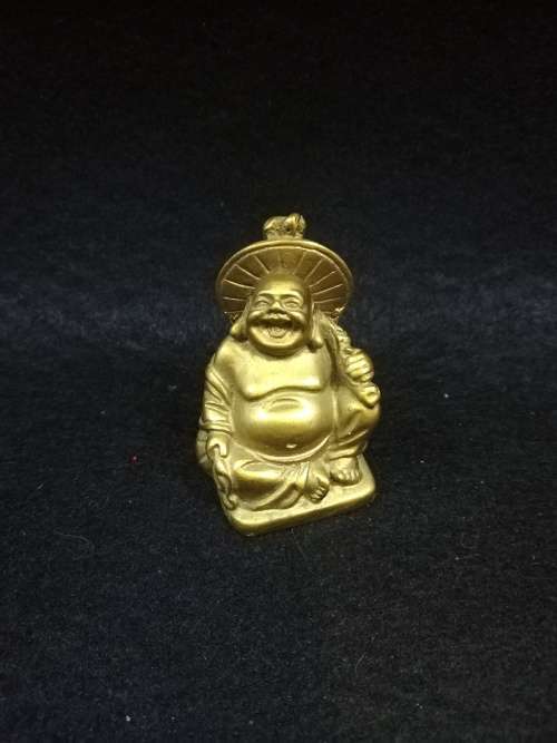 Gold Buddha figurine