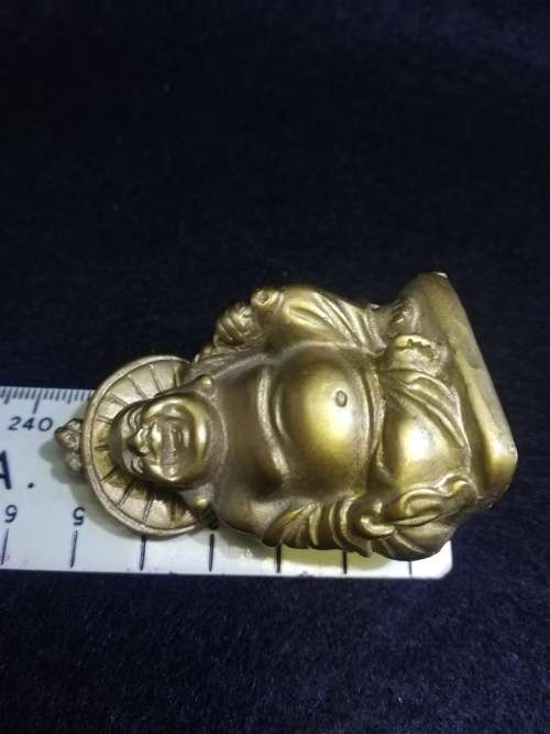 Gold Buddha figurine